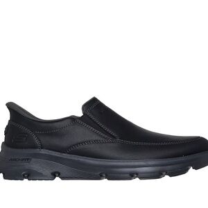 Skechers Men's Black Slip-On Slip-Ins Shoes Archfit men’s 9 Garza Umar